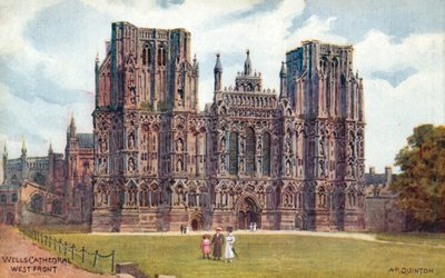Wells Cathedral, West front door Alfred Robert Quinton